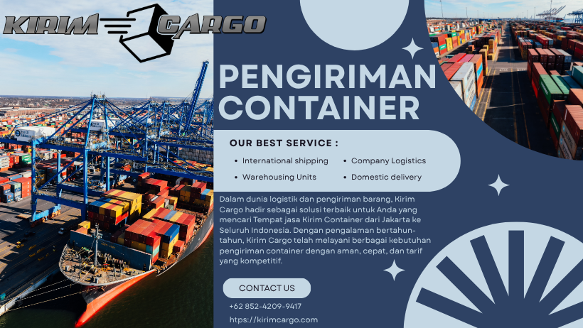 #1Tempat Jasa Kirim Container dari Jakarta ke Banjarmasin