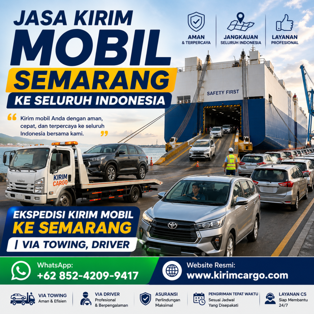 Ekspedisi Kirim Mobil ke Semarang | Via Towing, Driver