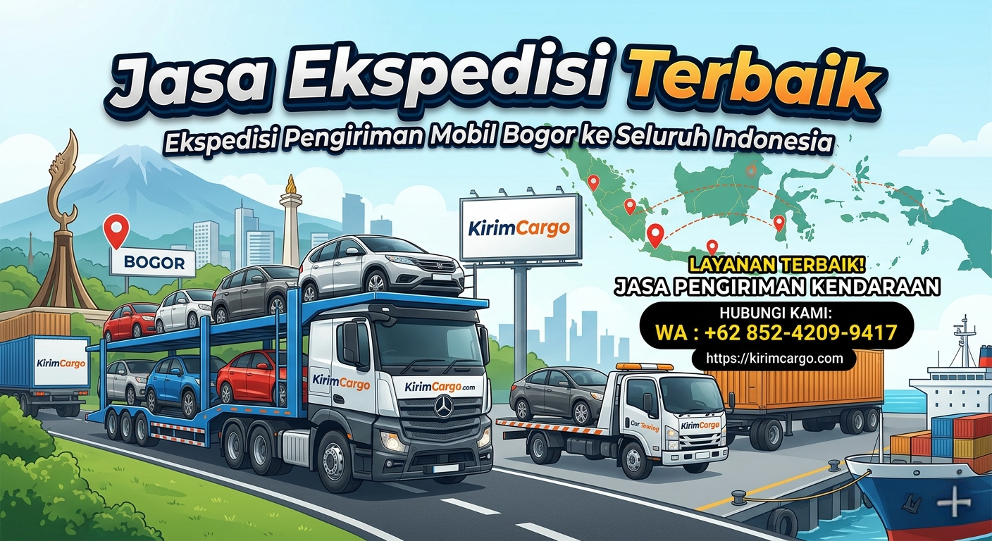 Ekspedisi Pengiriman Mobil Bogor ke Seluruh Indonesia