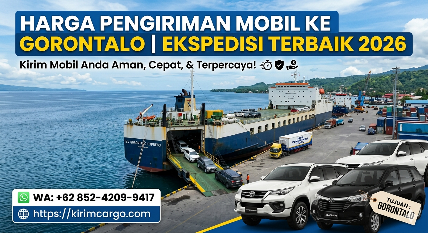 Harga Pengiriman Mobil ke Gorontalo Ekspedisi Terbaik 2026