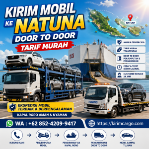 Kirim Mobil Jakarta Natuna Kargo Ekspedisi Terbaik