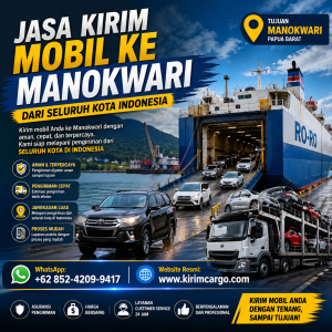 Kirim Mobil ke Manokwari  Promo Pengiriman (Papua)
