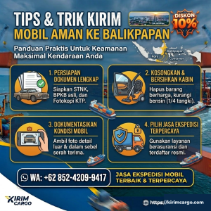 Ongkir Mobil ke Balikpapan Diskon 10% (2)