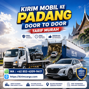 Pengiriman Mobil ke Padang Jasa Layanan Door to Door