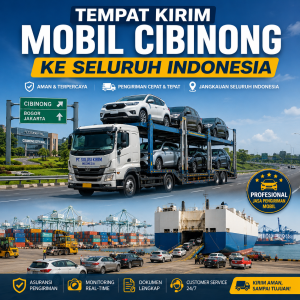Tempat Kirim Mobil Cibinong ke Seluruh Indonesia - Tarif Terbaik