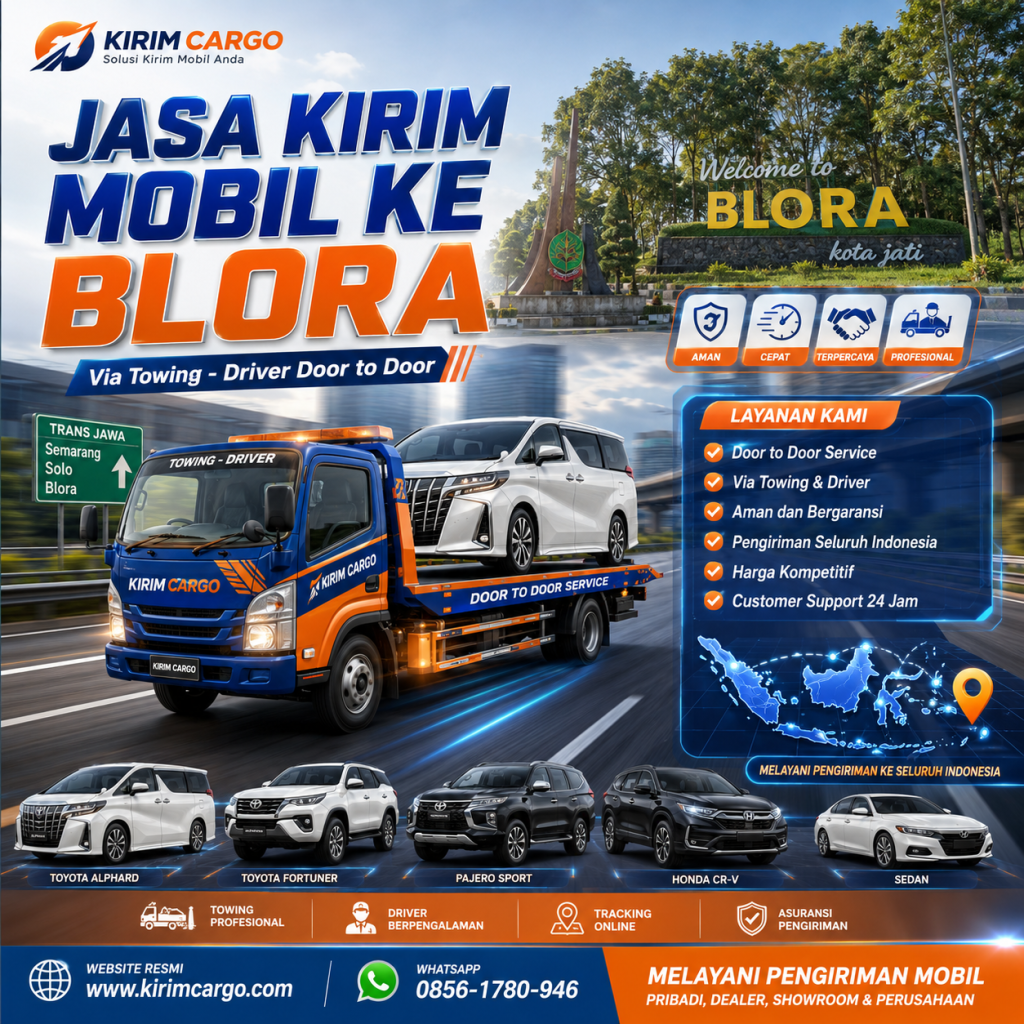 Ekspedisi Pengiriman Mobil Brebes ke Seluruh Indonesia
