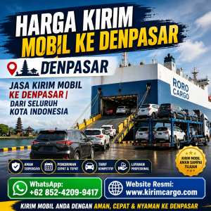 Harga Kirim Mobil ke Denpasar