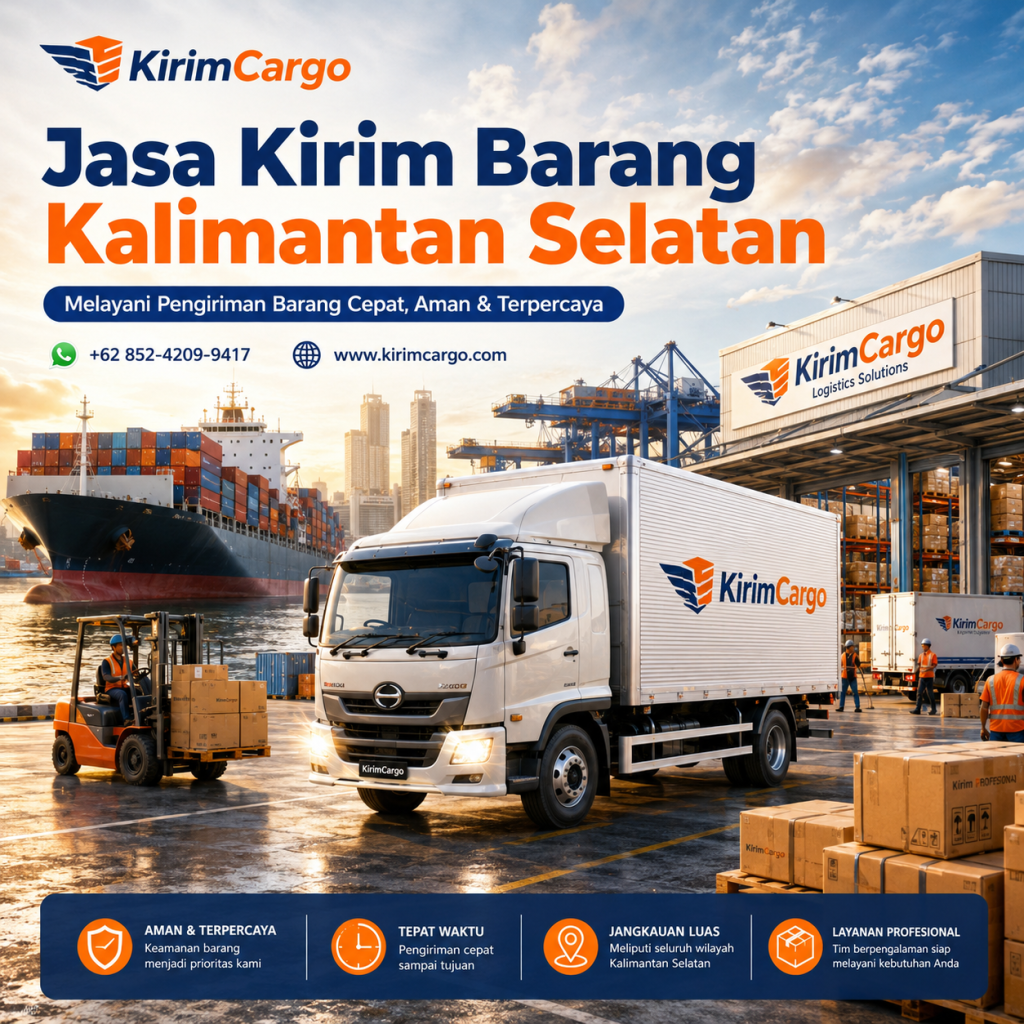 Jasa Kirim Barang Kalimantan Selatan