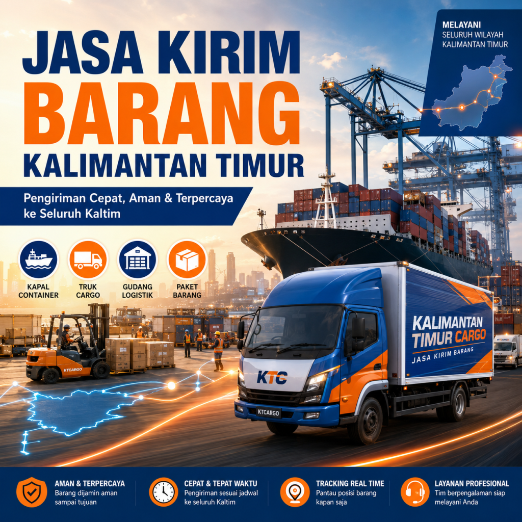Jasa Kirim Barang Kalimantan Timur