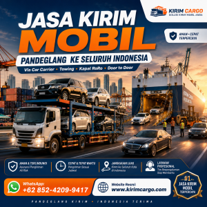 Jasa Kirim Mobil Pandeglang ke Seluruh Indonesia