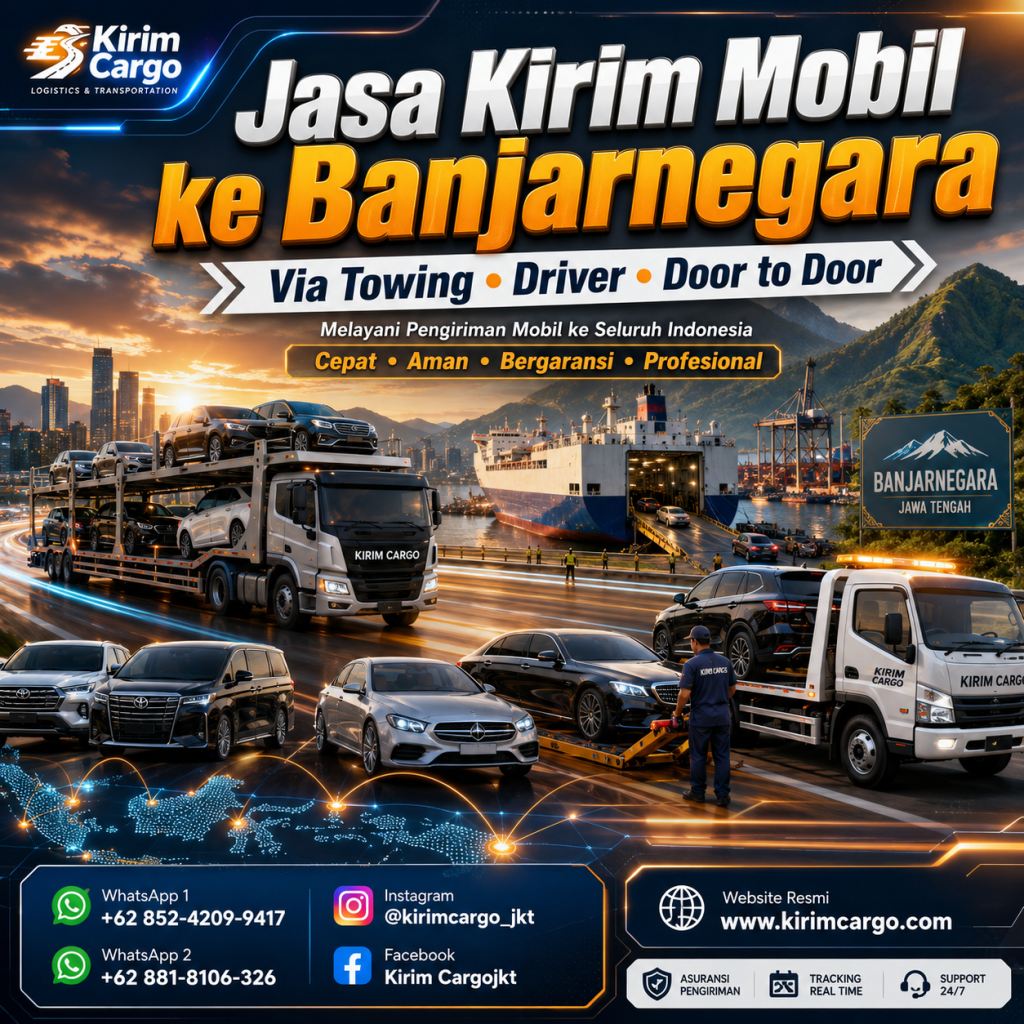 Jasa Kirim Mobil ke Banjarnegara | Via Towing-Driver Door to Door