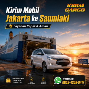 Kirim Mobil Jakarta Saumlaki