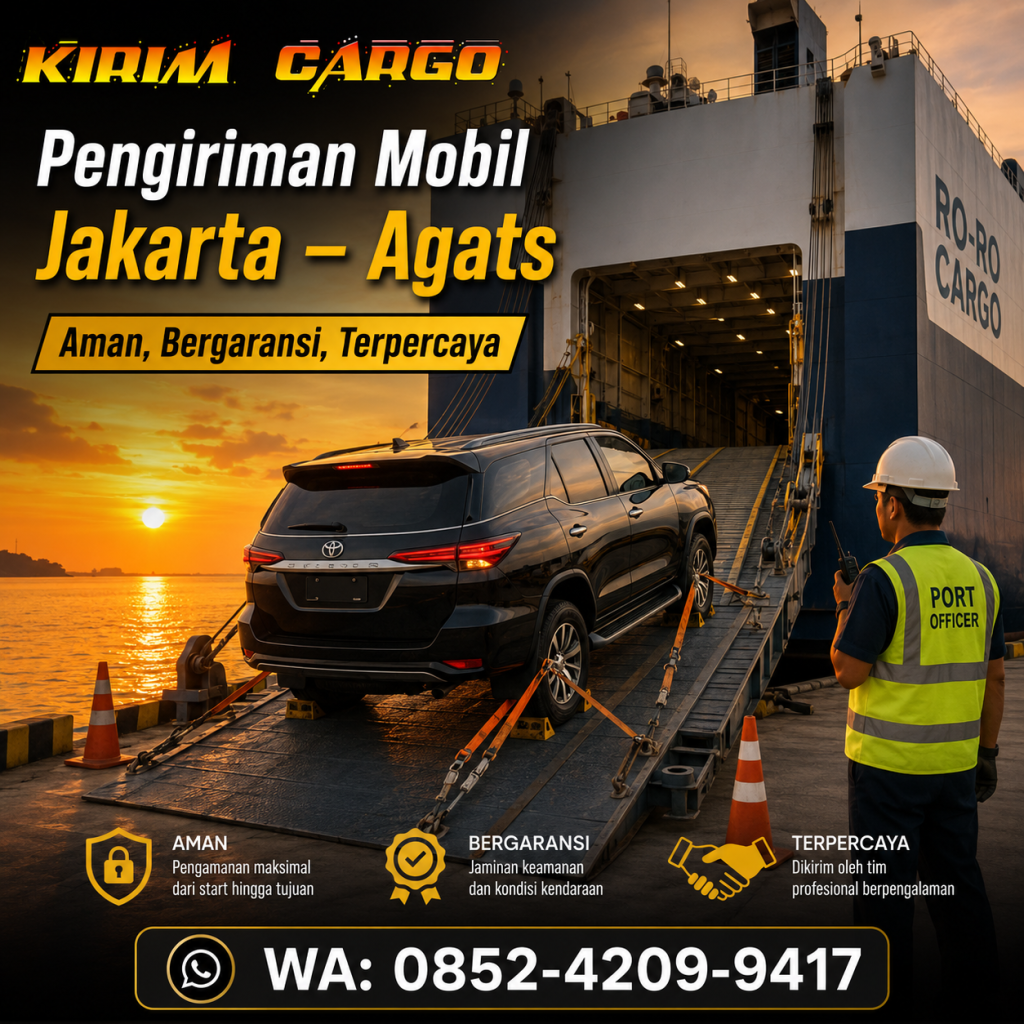 Tarif Kirim Mobil Jakarta Agats (Papua) Terbaik & Aman