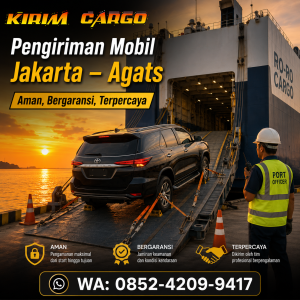 Tarif Kirim Mobil Jakarta Agats (Papua) Terbaik & Aman