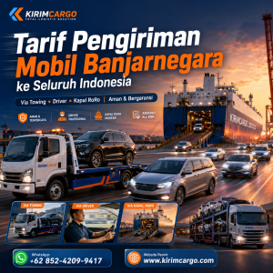 Tarif Pengiriman Mobil Banjarnegara ke Seluruh Indonesia Via Towing-Driver-Kapal