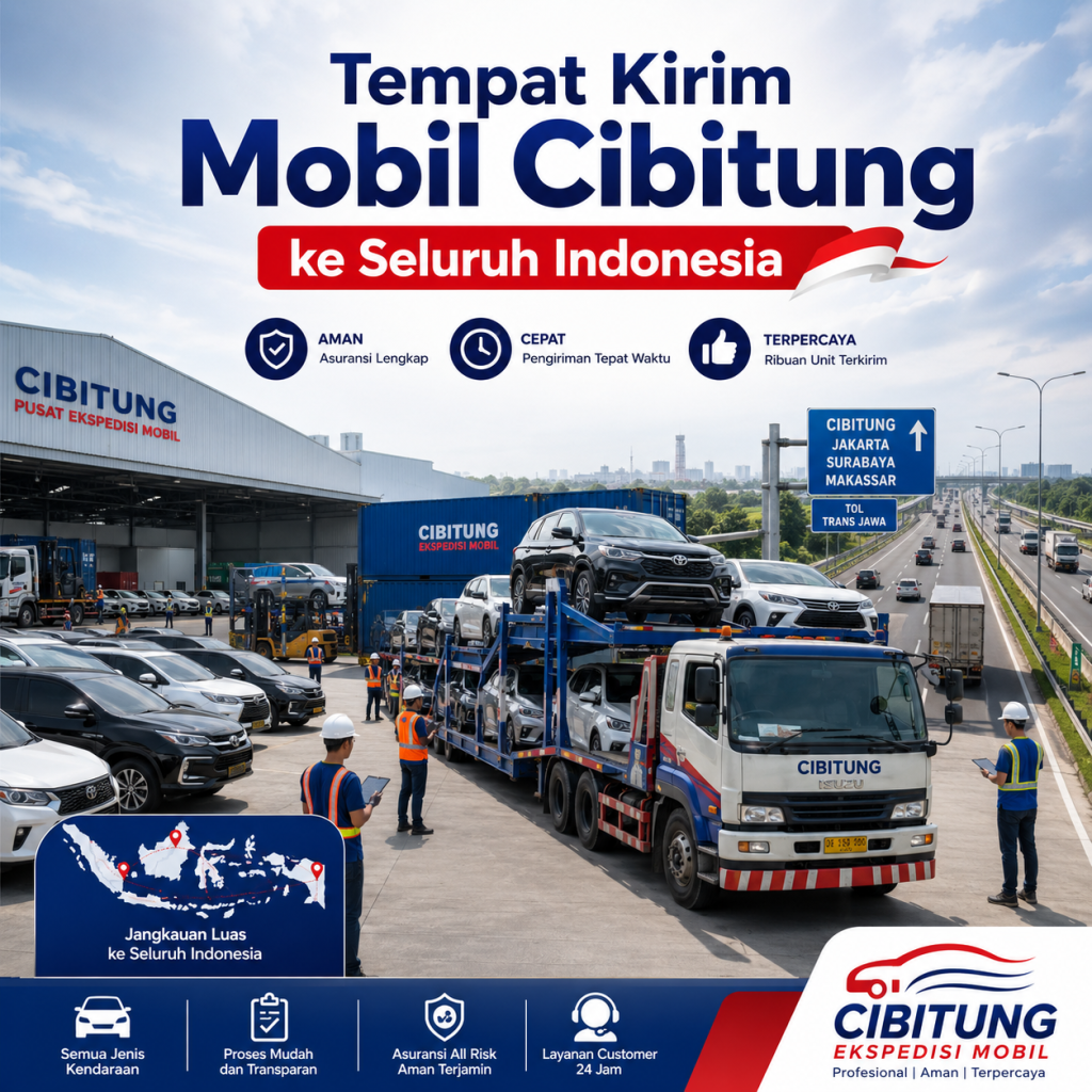 Tempat Kirim Mobil Cibitung ke Seluruh Indonesia
