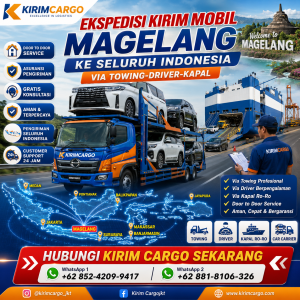 Ekspedisi Kirim Mobil Magelang ke Seluruh Indonesia Via Towing-Driver-Kapal