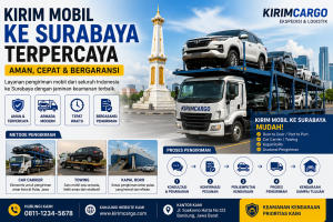 Kirim Mobil ke Surabaya Terpercaya Tarif Murah & Door to Door