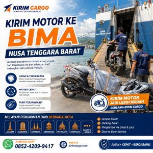 Kirim Motor ke Bima Nusa Tenggara Barat 085242099417