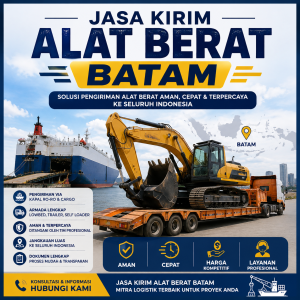 Pengiriman Alat Berat Batam Jasa Ekspedisi Aman