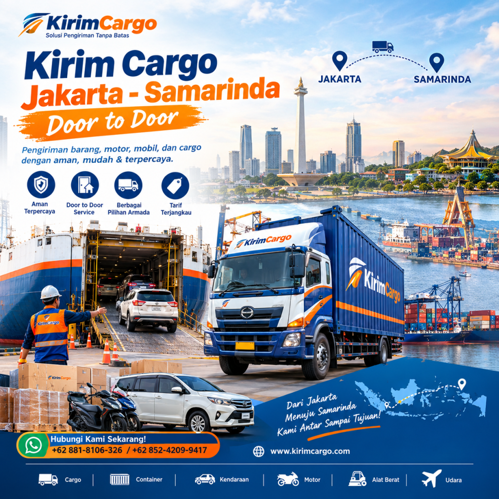 Kirim Cargo Jakarta Samarinda Door to Door
