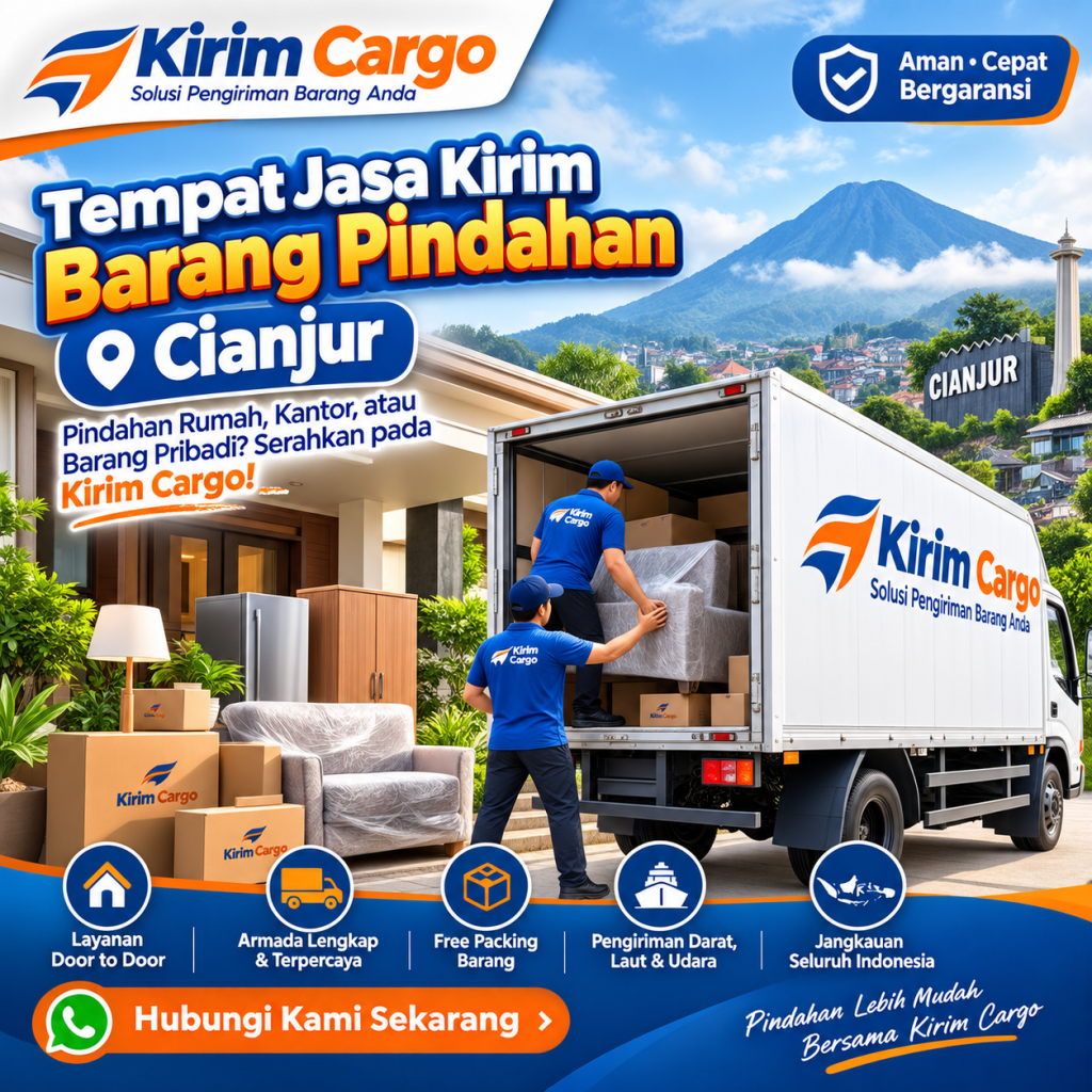 Tempat Jasa Kirim Barang Pindahan Cianjur